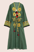 Kelly Maxi Dress in Green