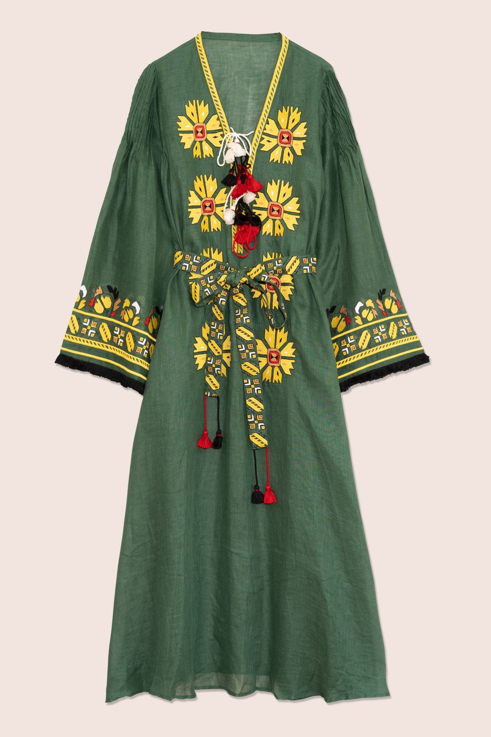 Kelly Maxi Dress in Green