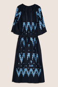 Naomi Maxi Dress in Navy