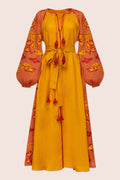 Laila Maxi Dress in Yellow