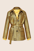 Taylor Long Jacket in Gold