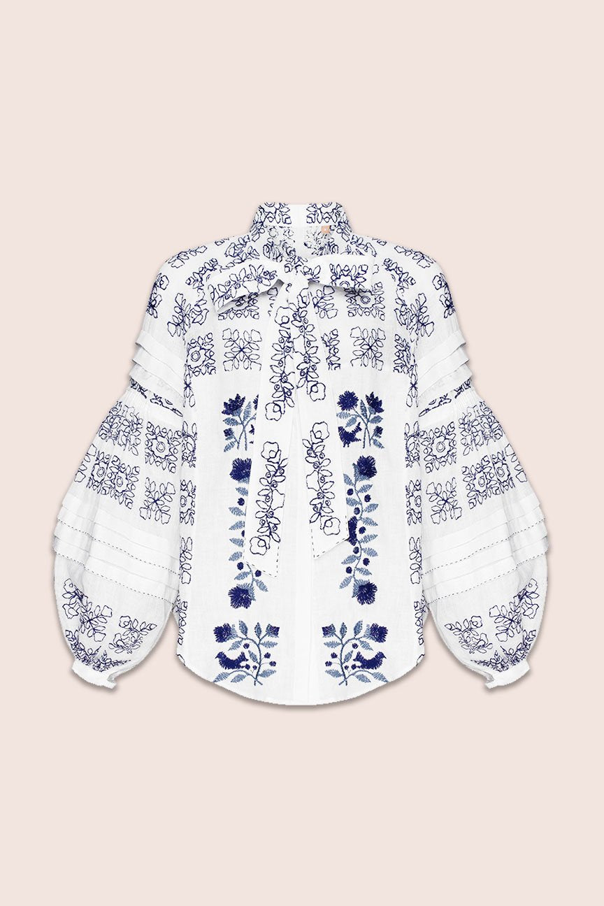 Judy Blouse in White