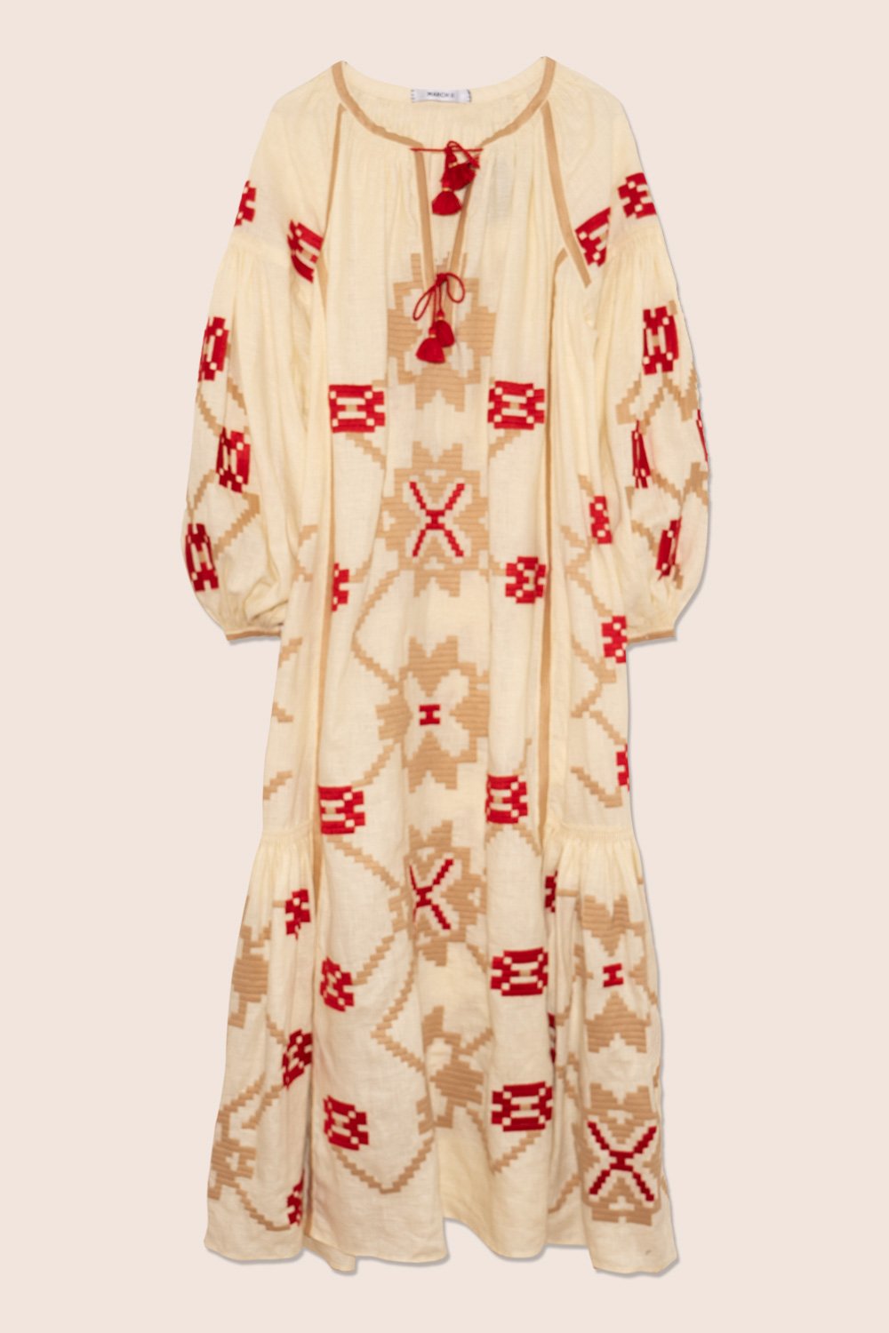 Pippa Maxi Dress in Creme