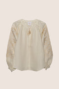 Henry Blouse in Creme