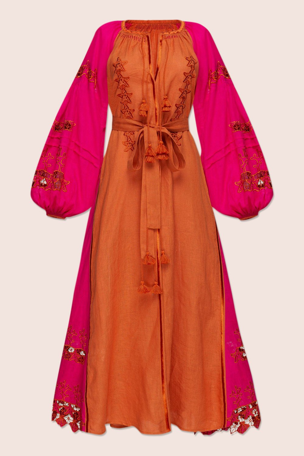 Cabo Maxi Dress in Orange