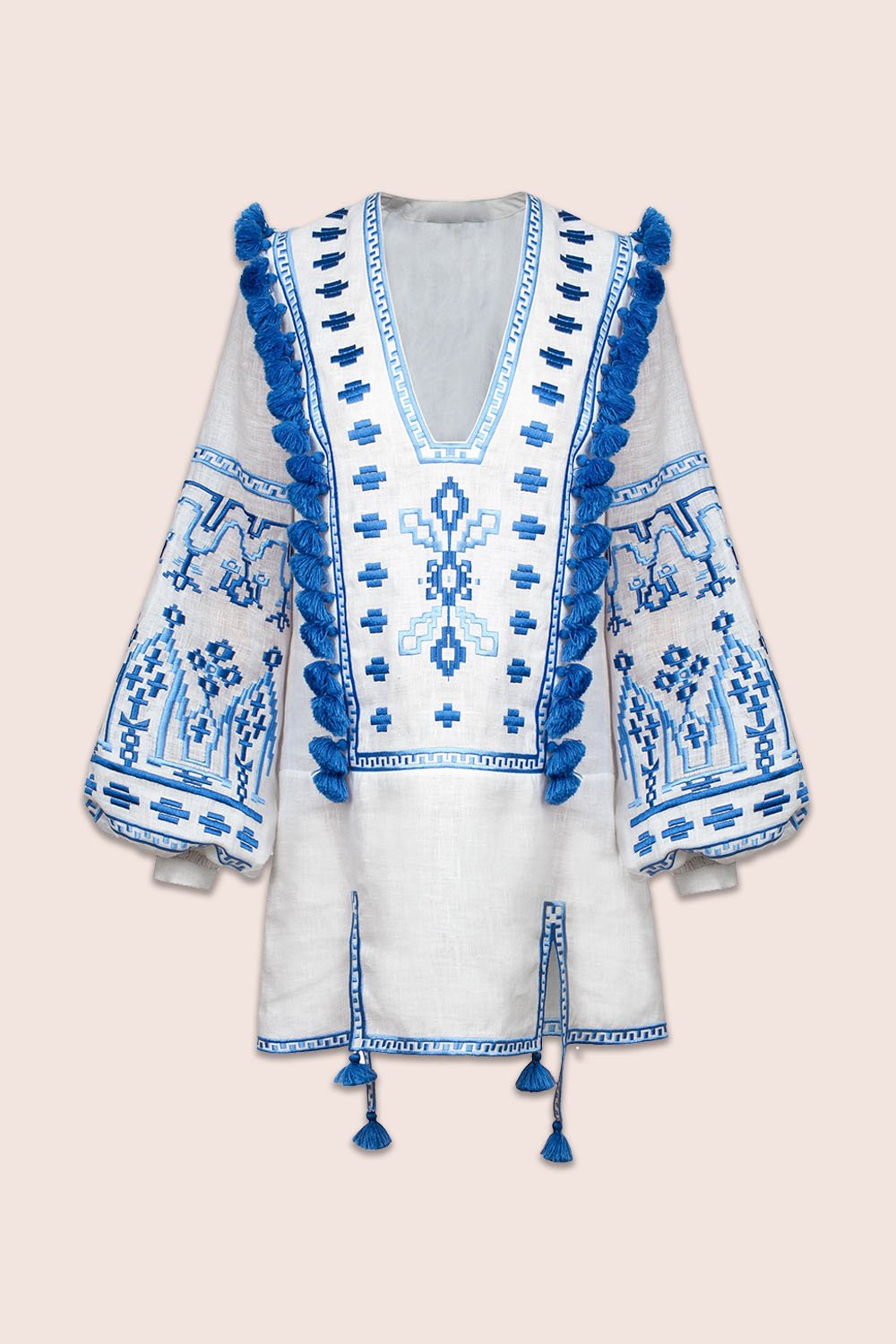 Alina Mini Dress in White