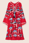Astrid Maxi Dress in Red