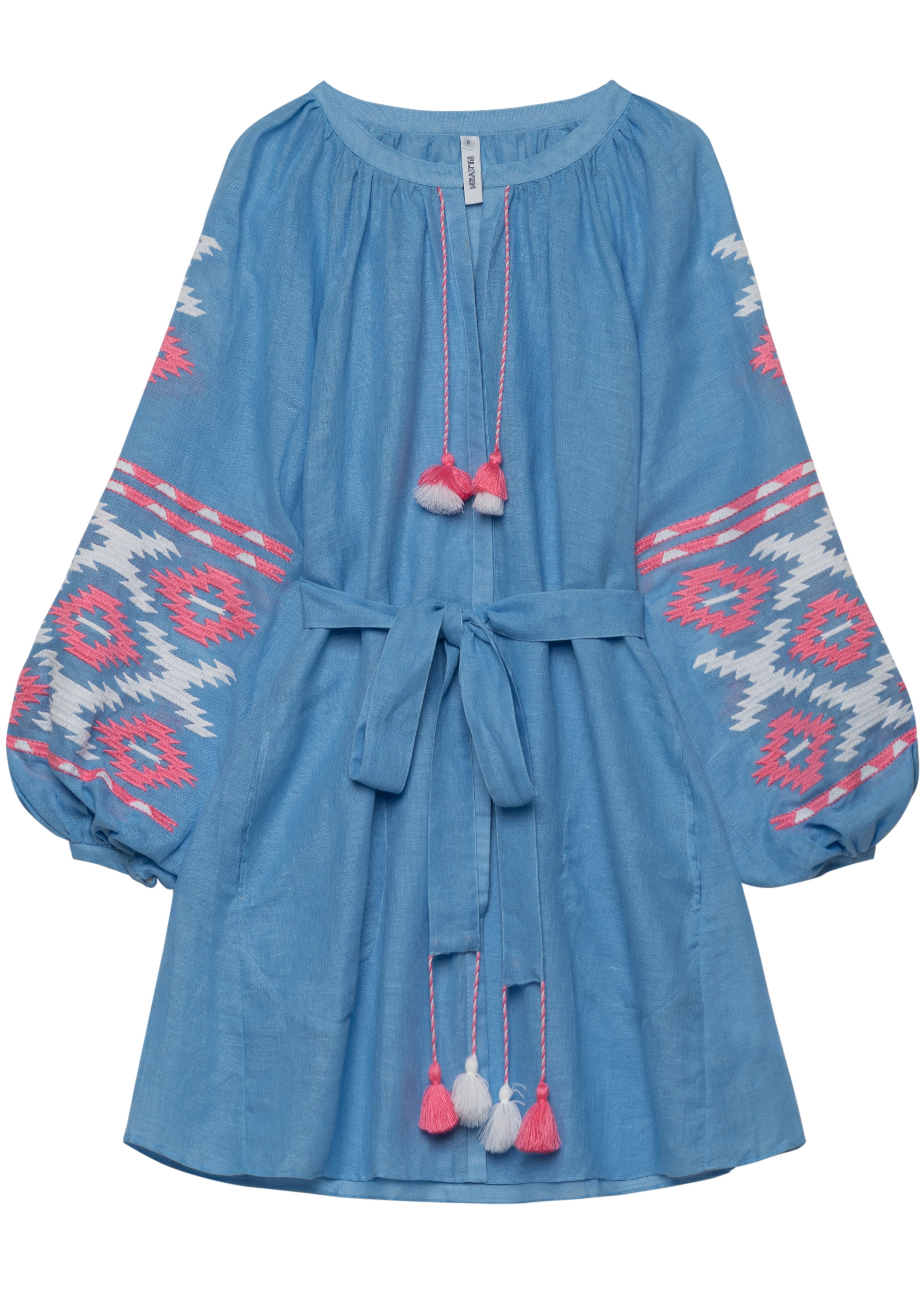 Istanbul linen mini dress