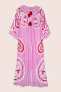 Ece Midi Dress in Pink