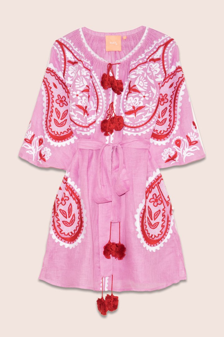 Ece Mini Dress in Pink