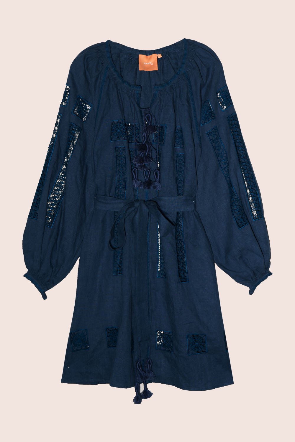Island Star Mini Dress in Navy