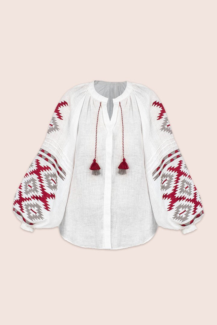 Istanbul Blouse in White