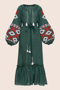 Istanbul Maxi Dress in Green