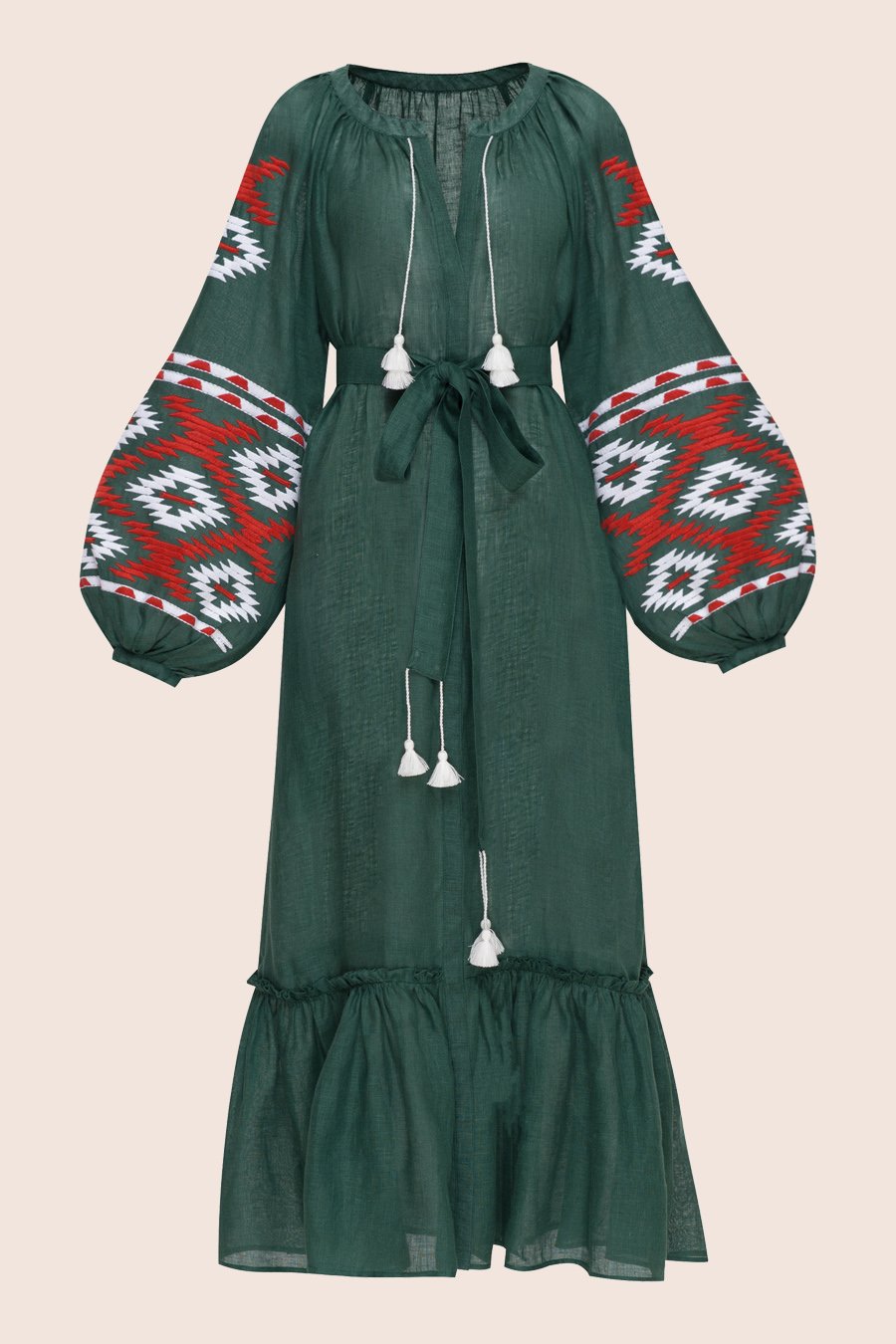Istanbul Maxi Dress in Green