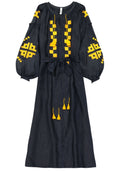 Kyiv linen maxi dress
