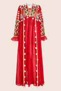 Kim Maxi Dress in Red