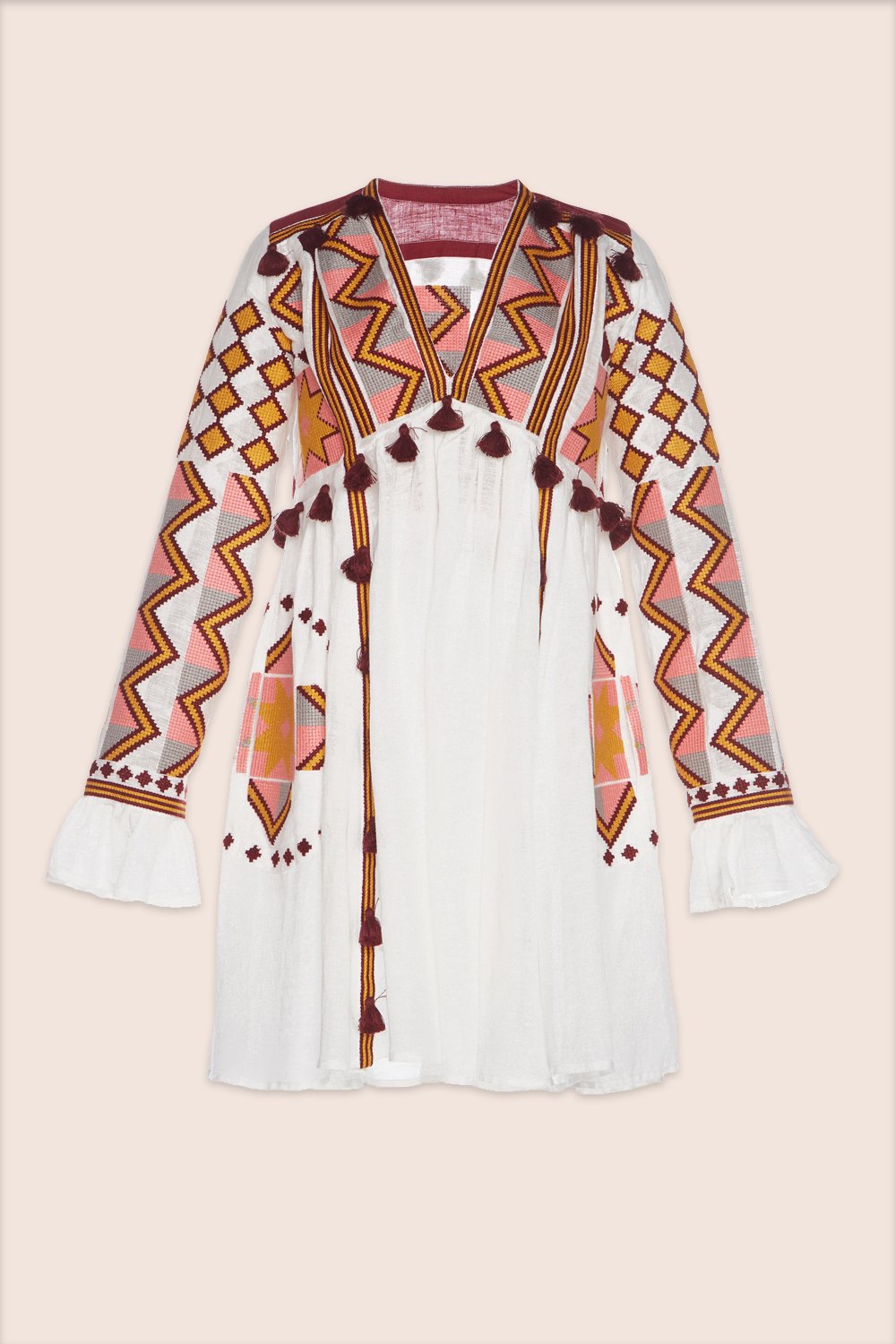 Kim Mini Dress in White