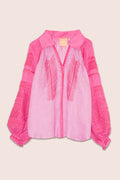 Namibia Dual Tone Blouse in Pink