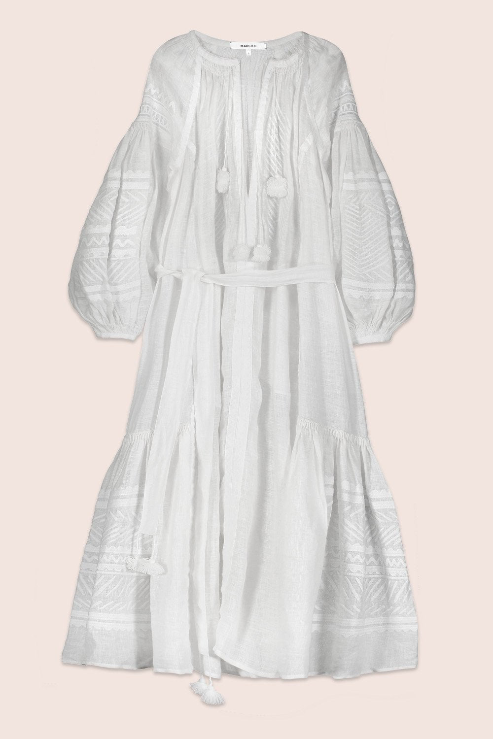 Namibia Maxi Dress in White