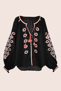 Oreanda Blouse in Black