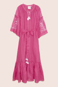 Polly Maxi Dress in Fuchsia