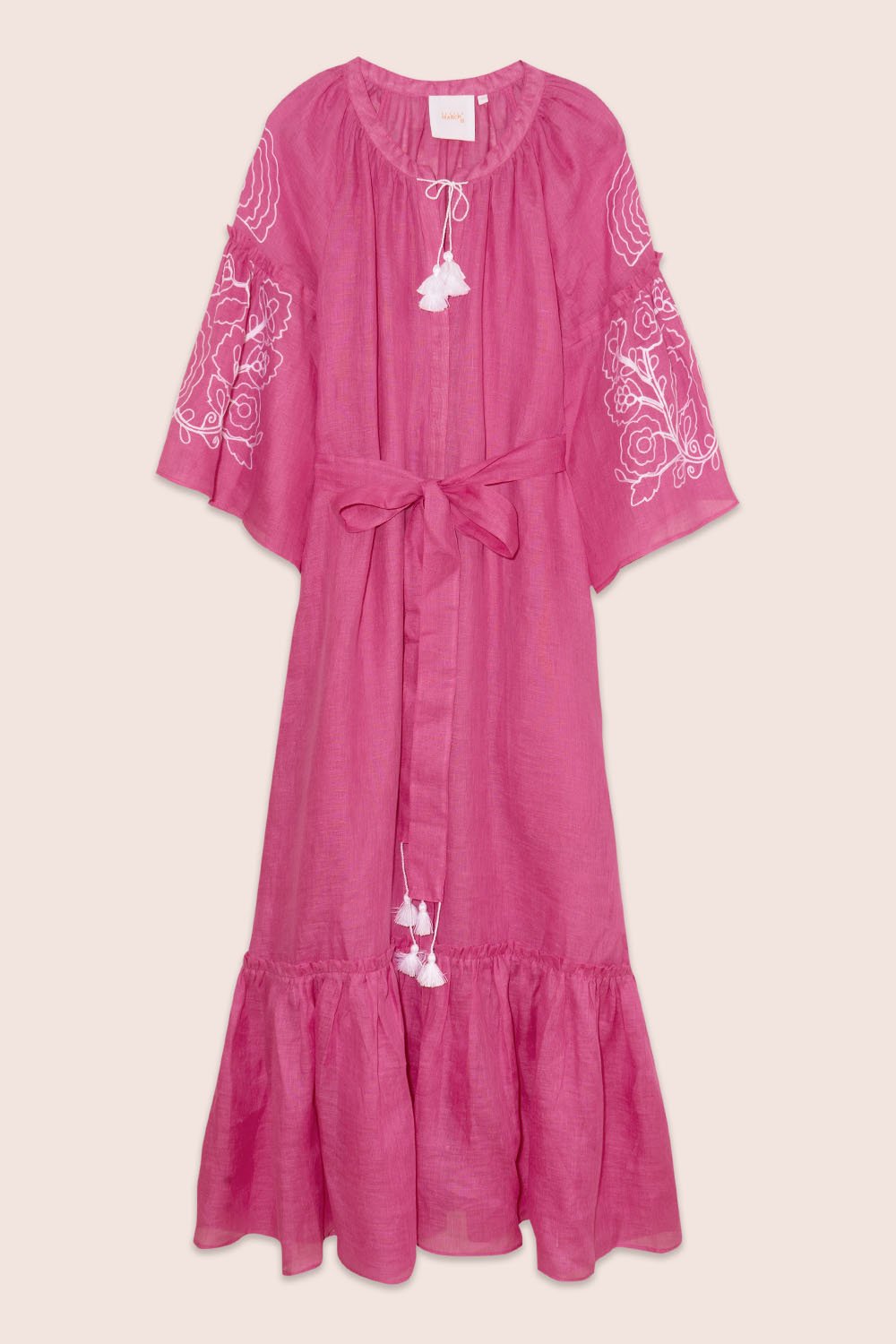 Polly Maxi Dress in Fuchsia