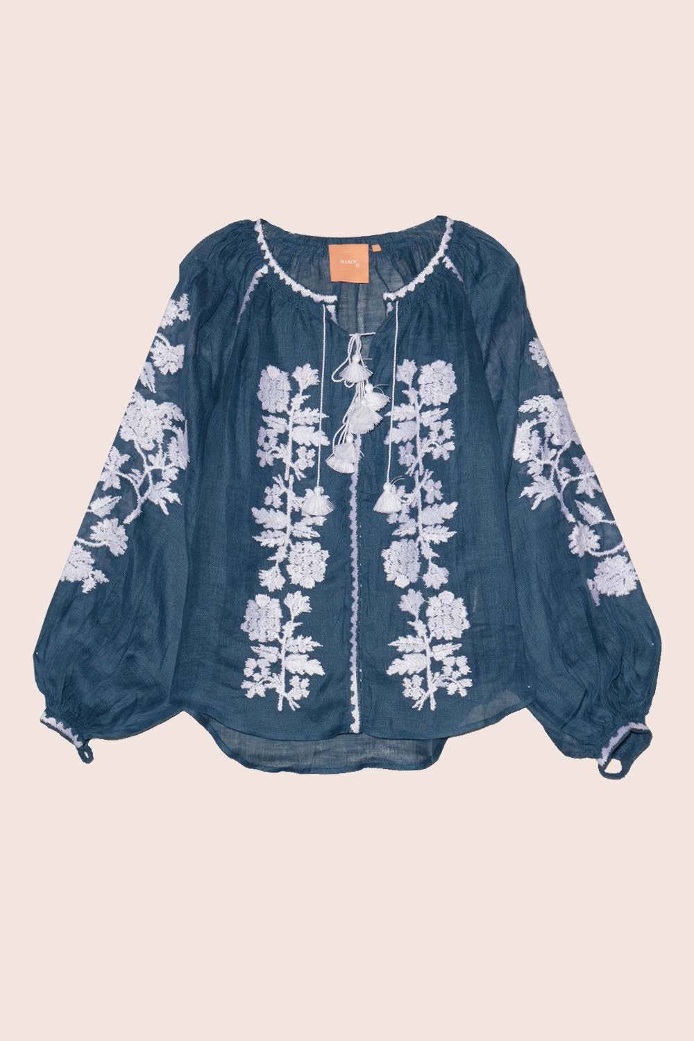 Roberta Blouse in Navy