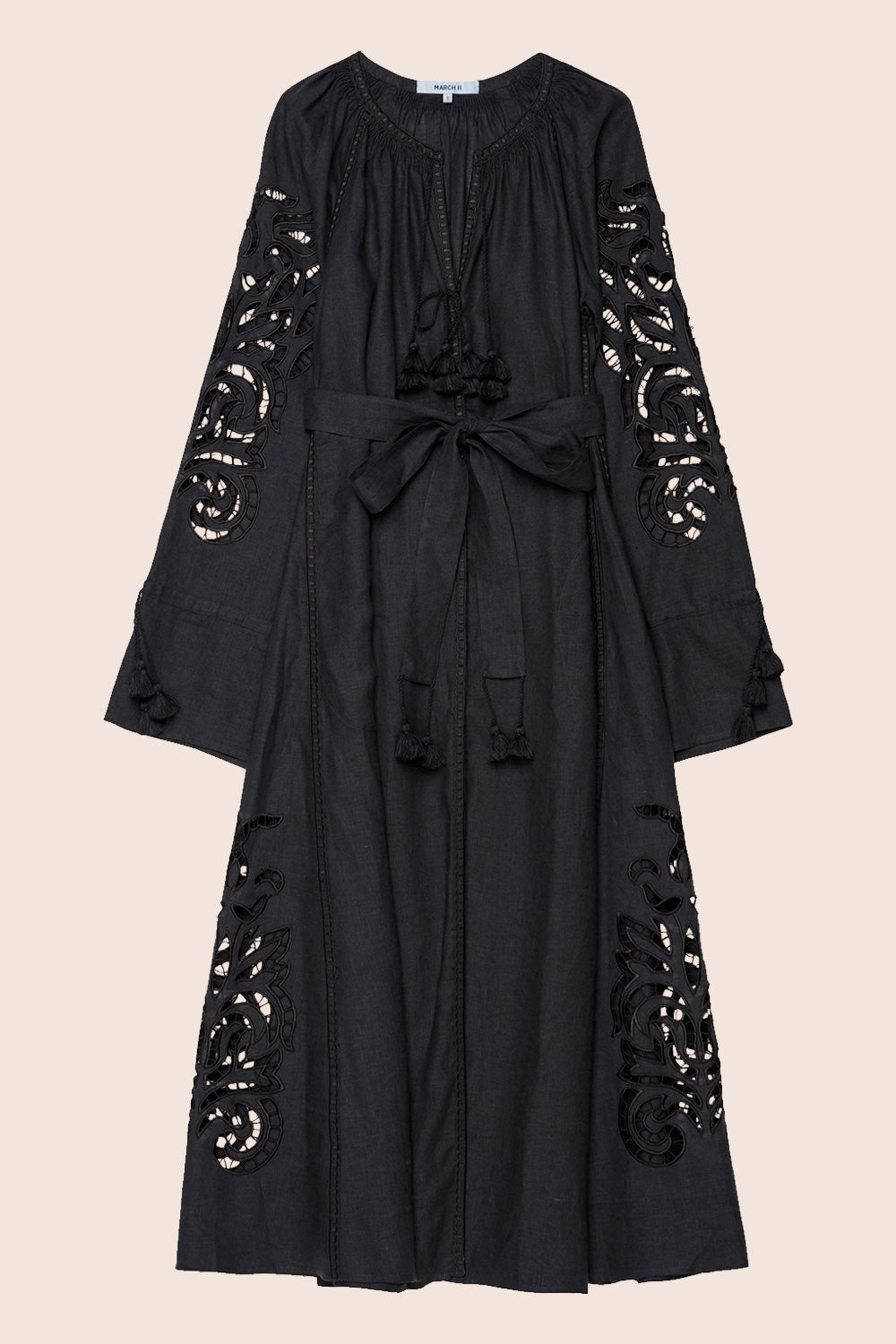 San Juan Maxi Dress In Black