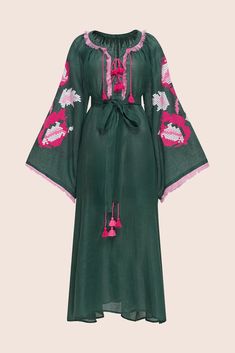 Daniela Maxi Dress in Green