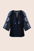 Henry Blouse in Black