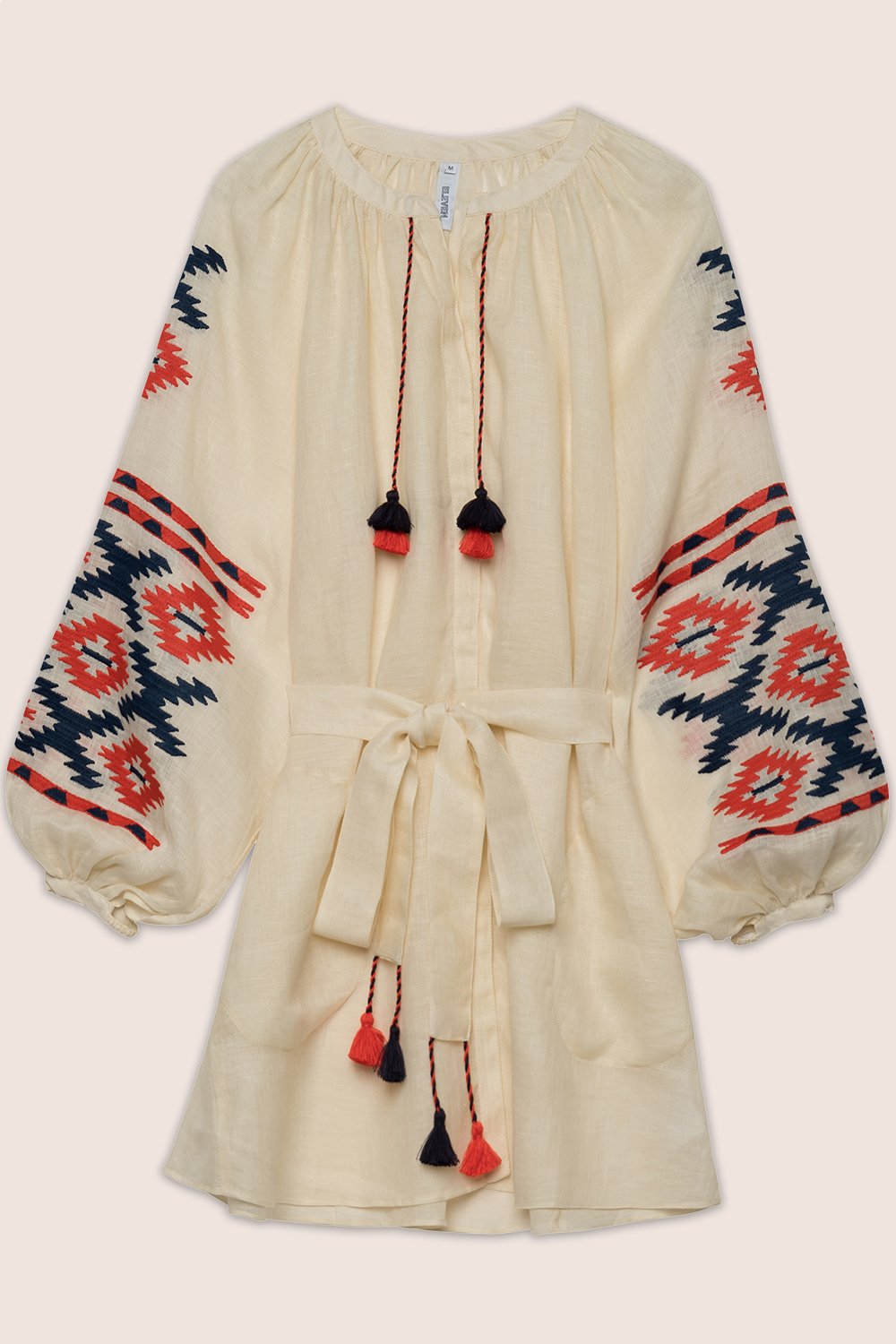 Istanbul Mini Dress in Creme