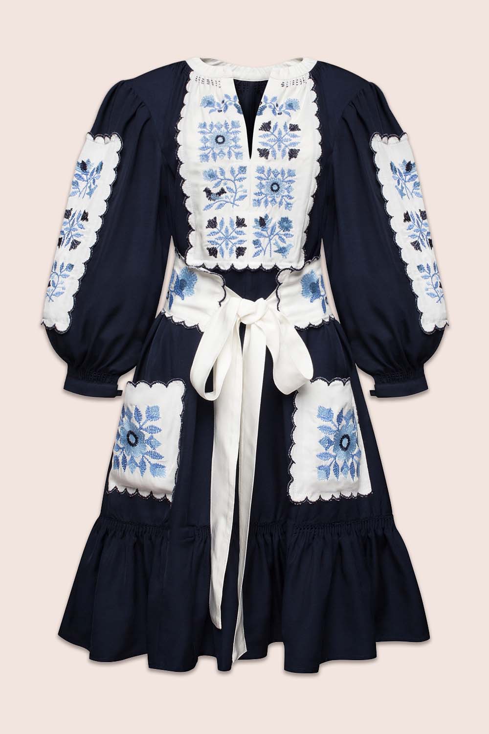 Misha Mini Dress in Navy