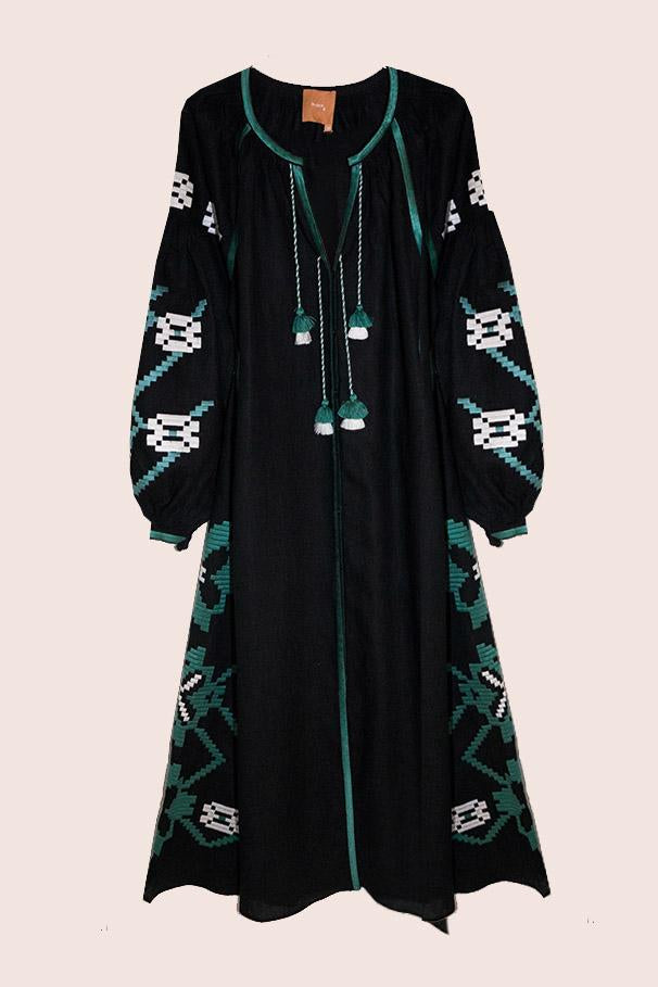 Pippa Maxi Dress in Black