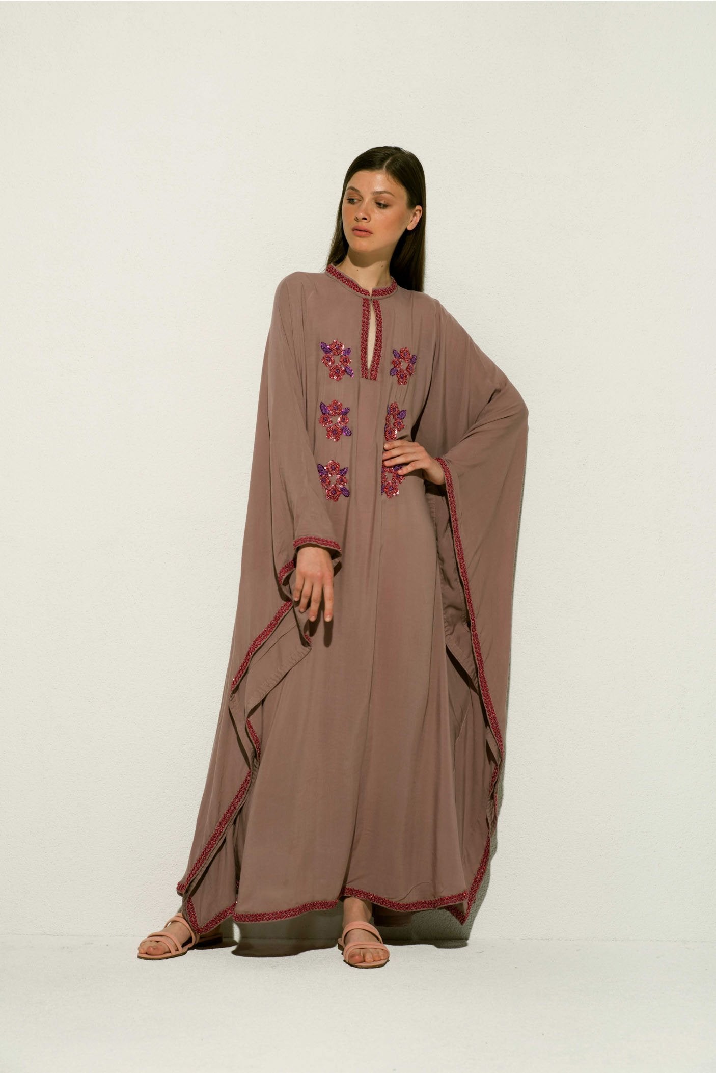 Bella Maxi Caftan in Lavender