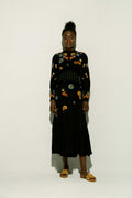 Rosemin Midi Dress in Black