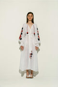 Gala linen Maxi Dress