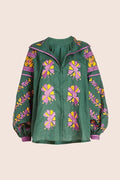 Tina Blouse in Emerald