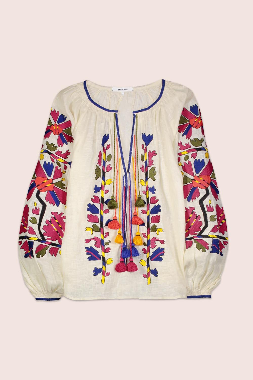 Tina Blouse in Creme